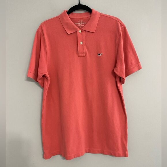 Vineyard Vines 100% Cotton Polo Shirt Men Size S - Picture 1 of 6
